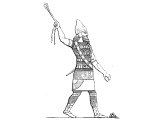 Assyrian soldier with sling
